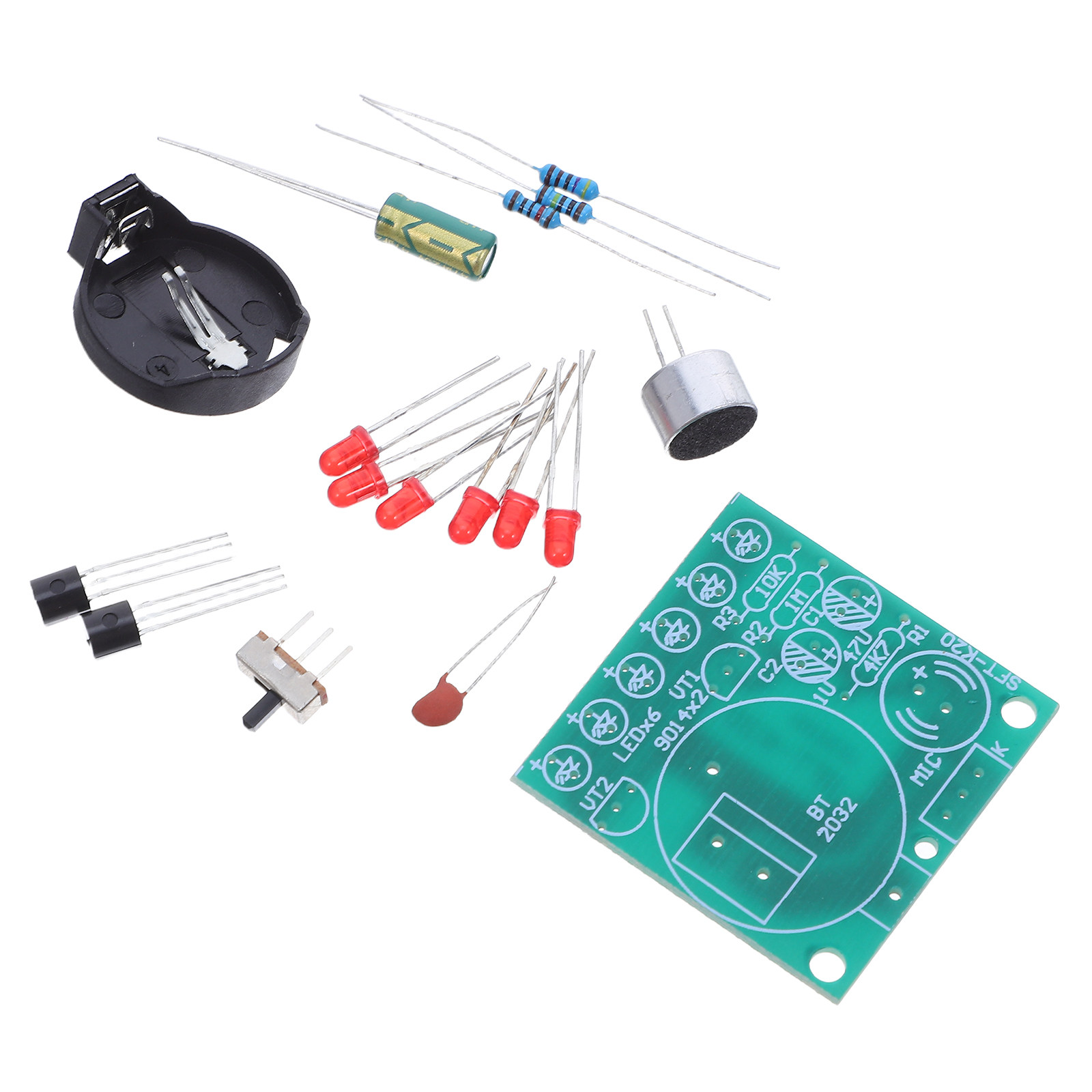 Diy Electronics Projects For Kids - Sprachgesteuertes Metronom-Set mit LED-Licht, Elektronisches Projekt,