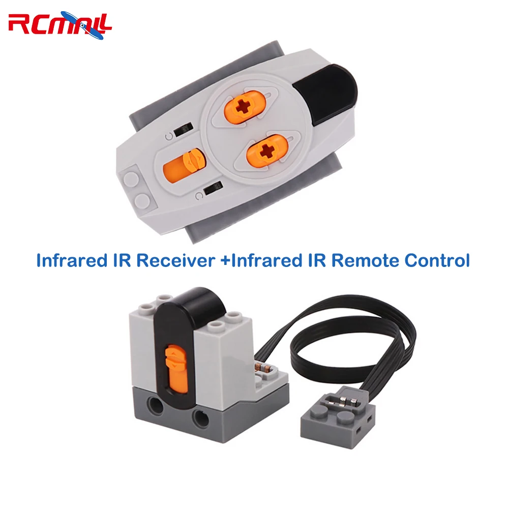 Ir Infrared Receiver - Infrarot-IR-Empfänger + Infrarot-IR-Fernbedienung für Le.go Legoeds