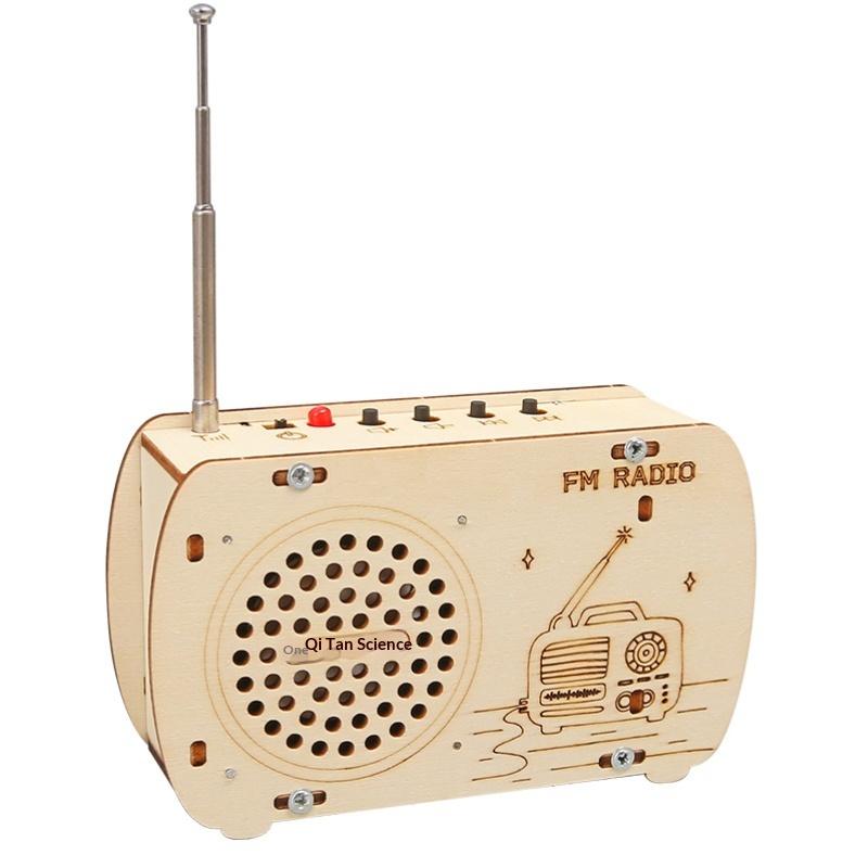 Diy Electronics Projects For Kids - 【xxx】DIY Holz-FM-Radio-Bausatz Vintage Montage-Elektronik-Lötprojekt Lehrreiches STEM-Spielzeug