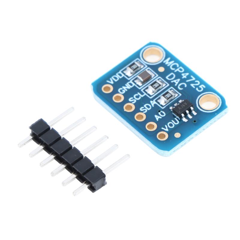 Diy Analog Electronics - MCP4725 DAC Breakout-Modul 12 Bit Digital-Analog-Wandler: