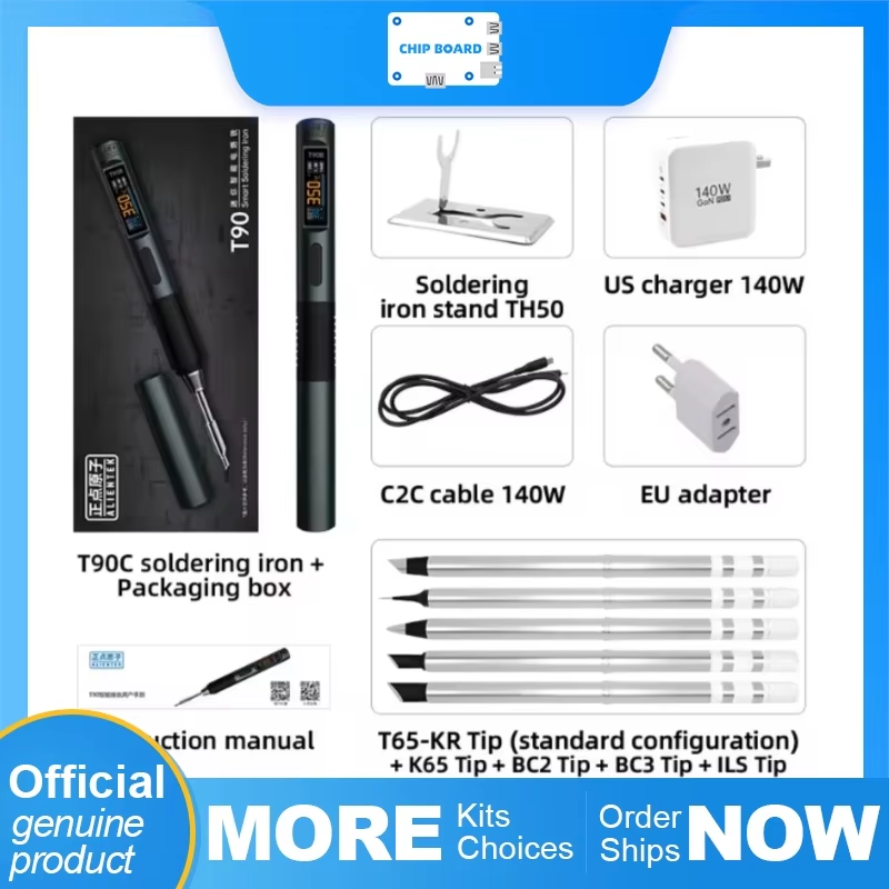 Soldering Iron Kit - ALIENTEK T90 140W PD Lötkolben-Set mit