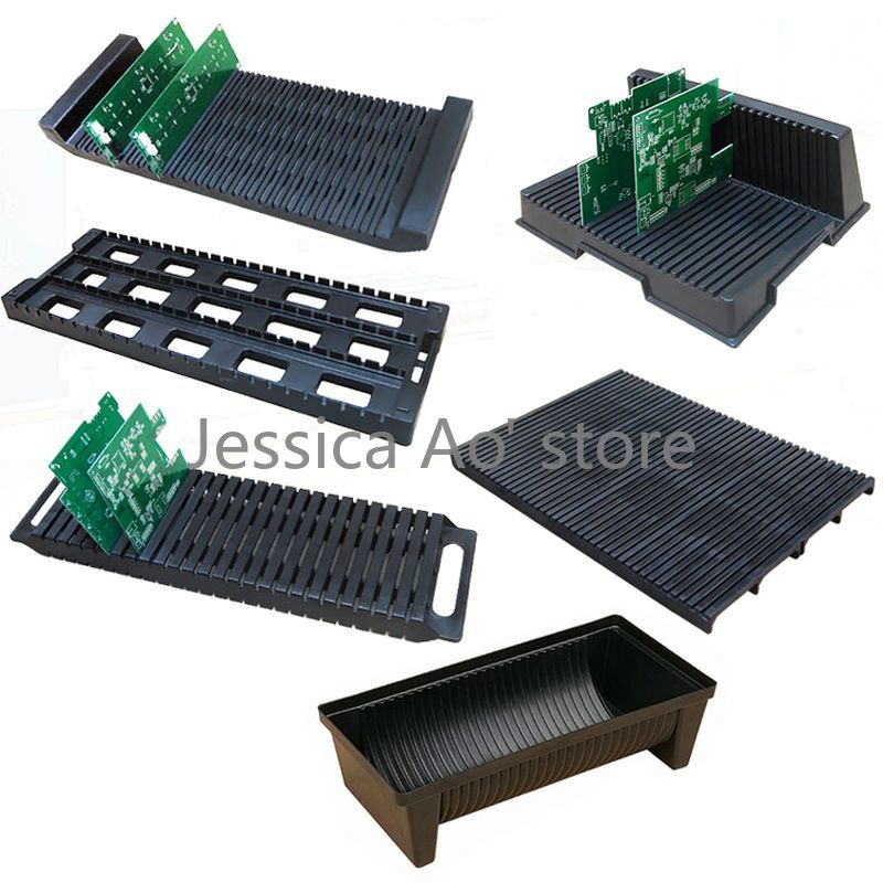 Diy Electronics Rack - PCB Halterung Flashboard Schwarz Kunststoff PCB