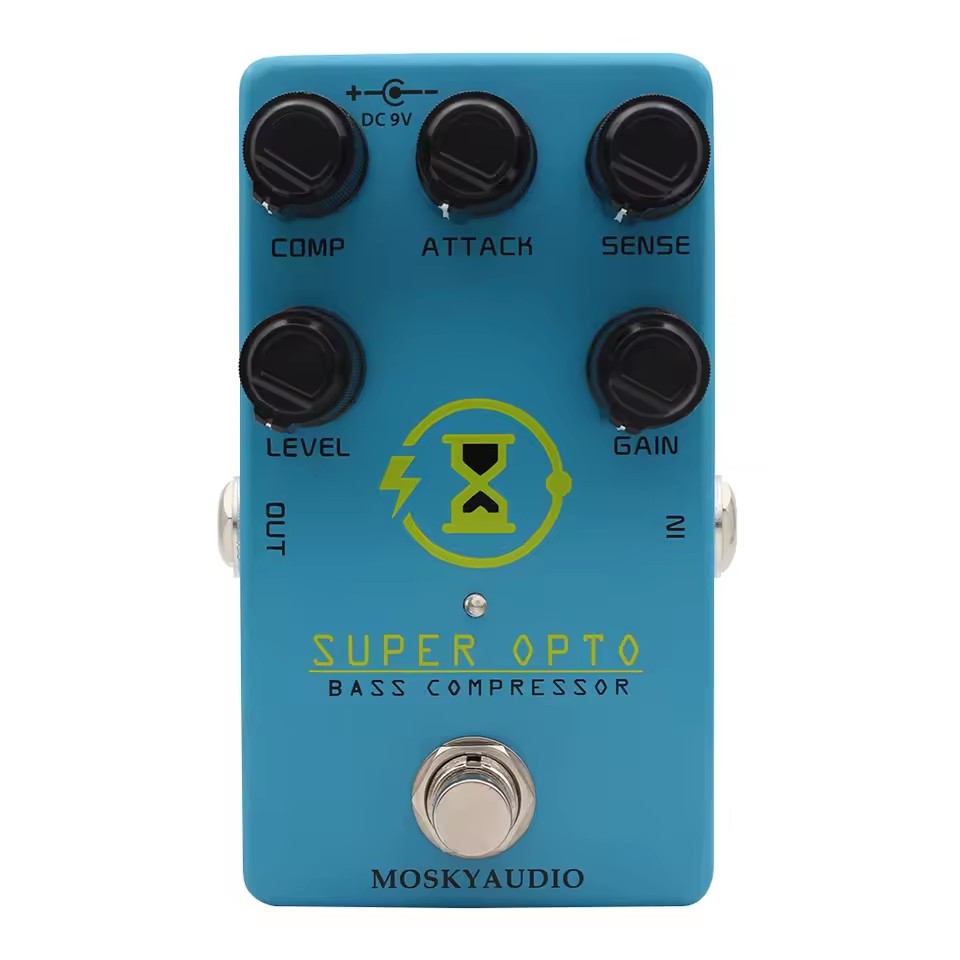Diy Guitar Electronics - Mosky Super OPTO Bass Optischer Kompressor