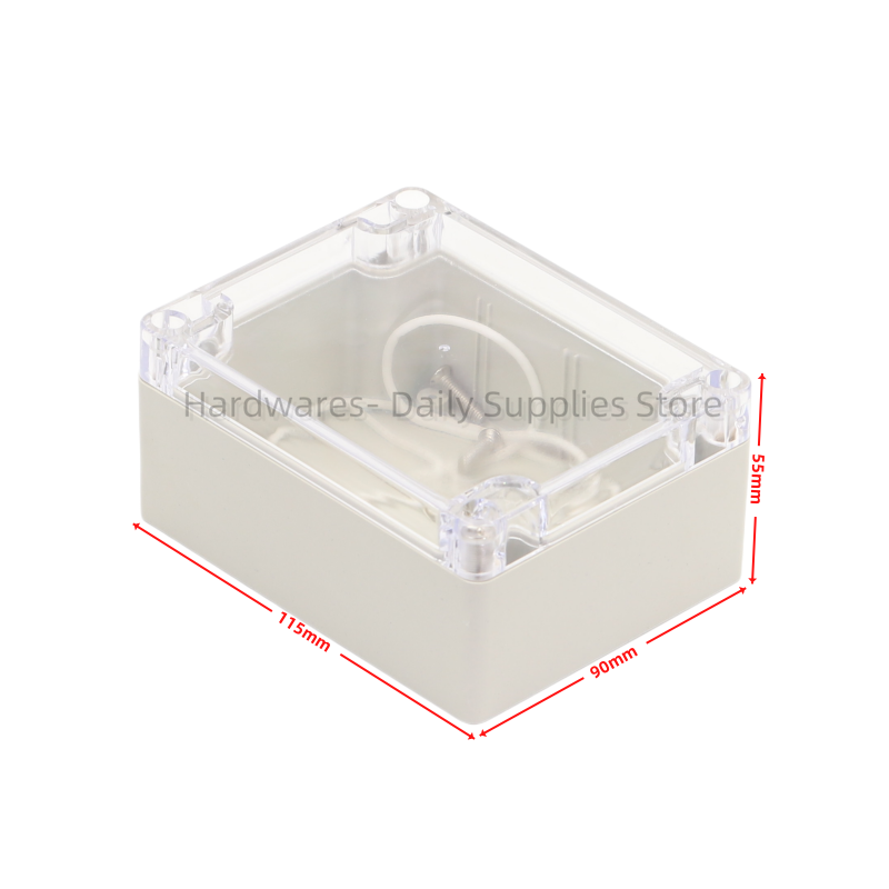 Diy Projects With Electronics - 1pc 115x90x55mm Wasserdichte Kunststoff Gehäuse Fall