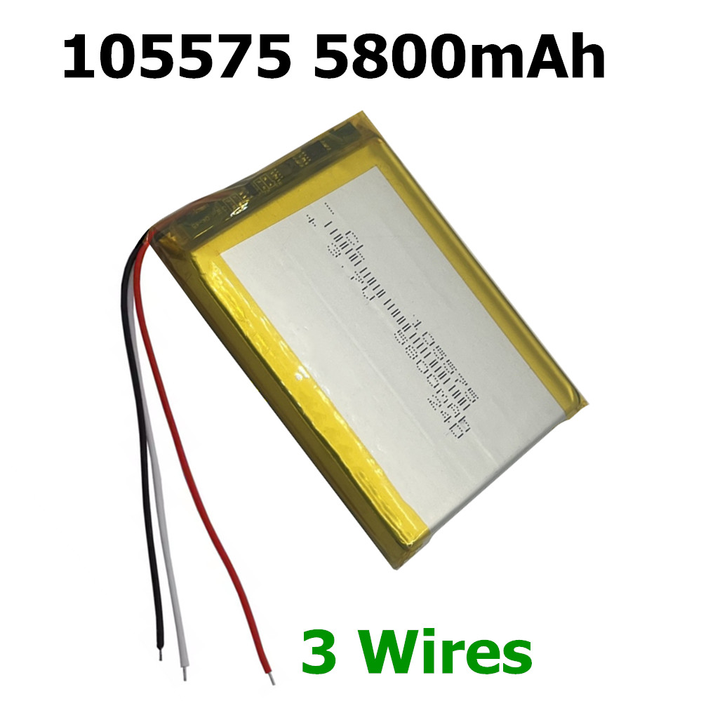 Diy Electronics Book - 105575 5800 mAh 3,7 V Lithium-Polymer-Akku