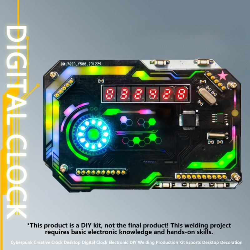 Diy Electronics Table - DIY Tischuhren-Set Digitale Uhr Elektronisches Lötset