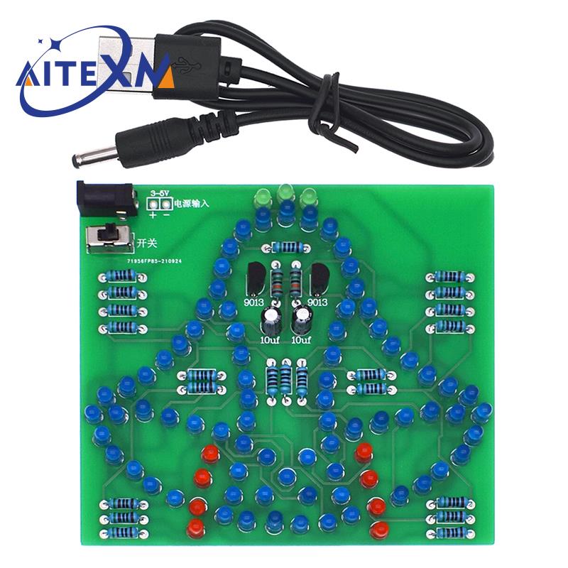Diy Analog Electronics - DC 3-5V DIY LED Swing Windspiel