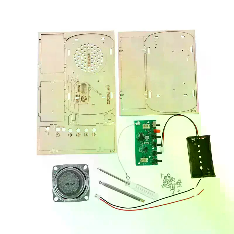Diy Electronics Projects For Kids - /Cna/DIY Holz-FM-Radio-Bausatz Vintage Montage Elektronisches Lötprojekt