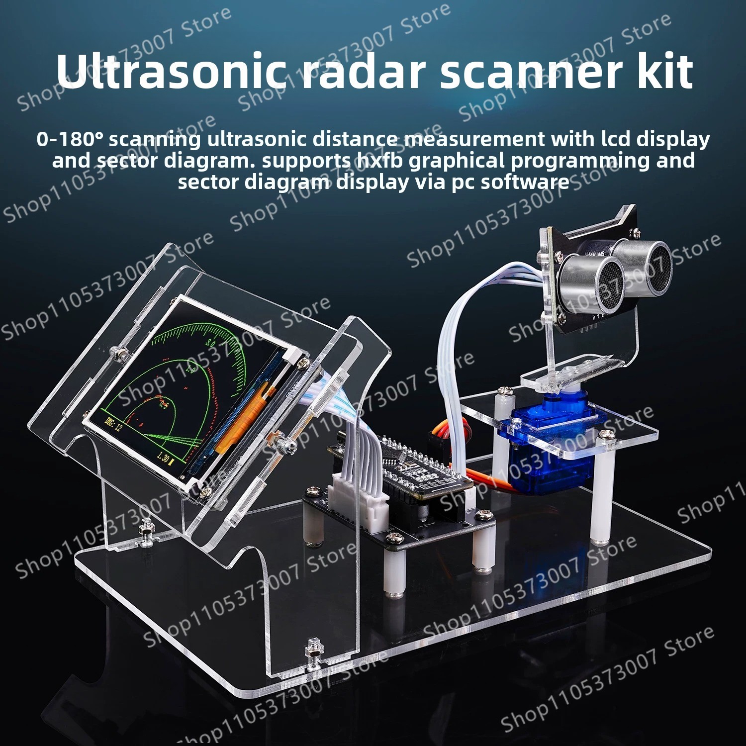 Analoger Ultraschall-Radarscan – Diy Analog Electronics Bewertung und Preis