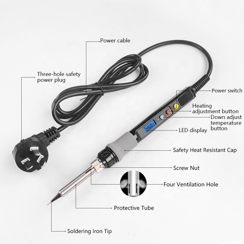 Digitales Lötkolben-Set mit Di – Soldering Iron Kit Bewertung und Preis