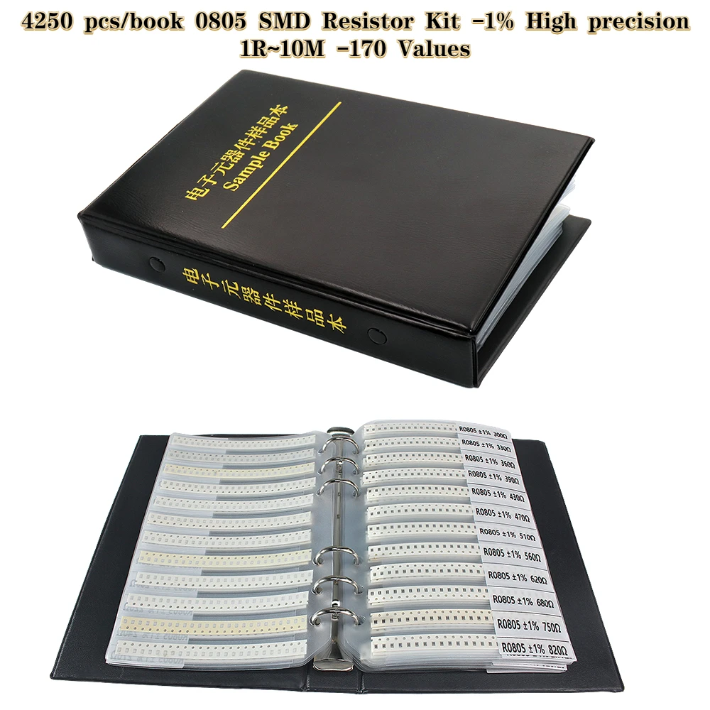 4250 Stück 0805 SMD-Widerstand – Diy Electronics Book Bewertung und Preis