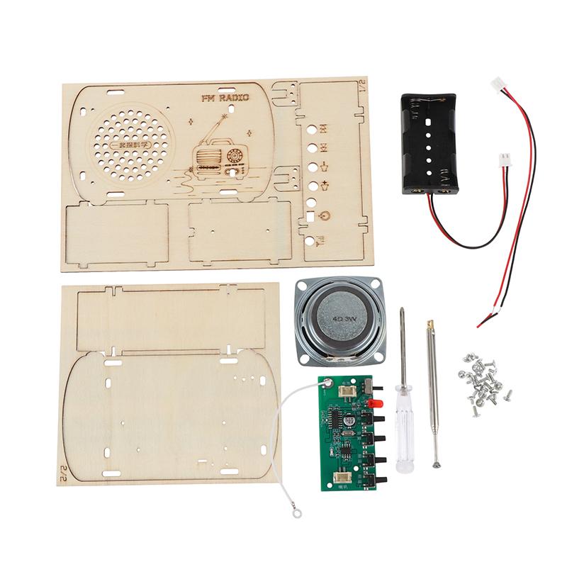 【xxx】DIY Holz-FM-Radio-Bausatz – Diy Electronics Projects For Kids Bewertung und Preis