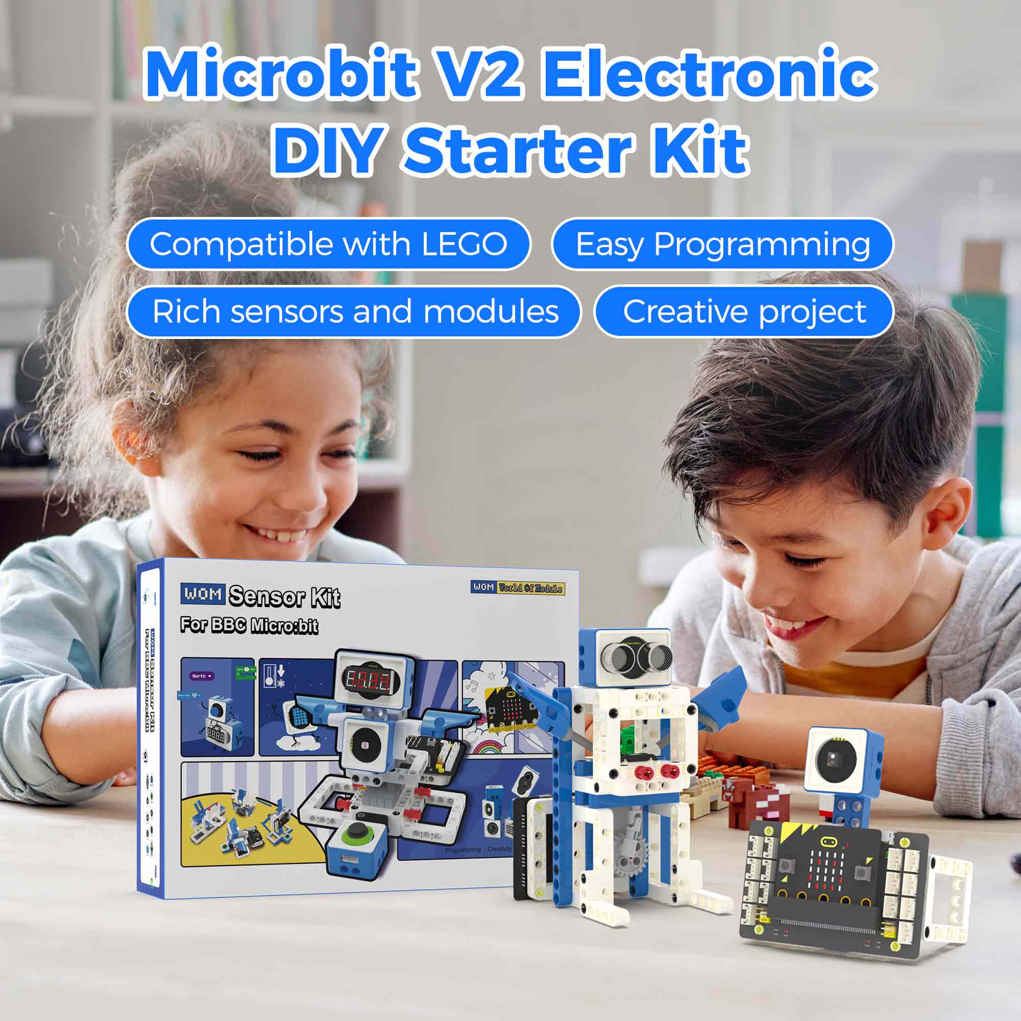 BBC Microbit V2 Smart Roboter- – Diy Electronics Projects For Kids Bewertung und Preis