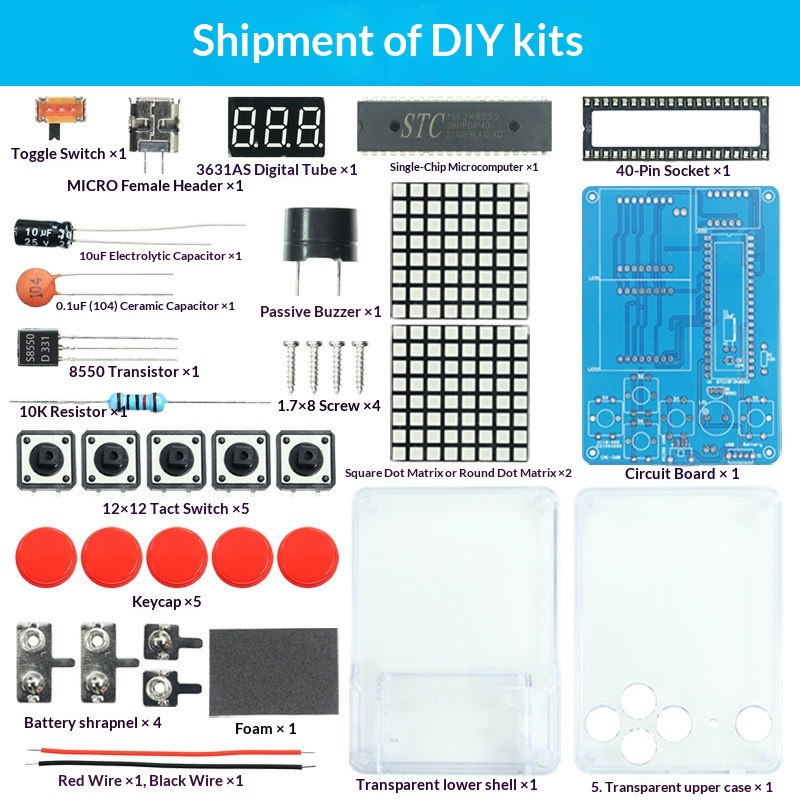 Pixel Game Machine-Produktions – Diy Electronics For Kids Bewertung und Preis