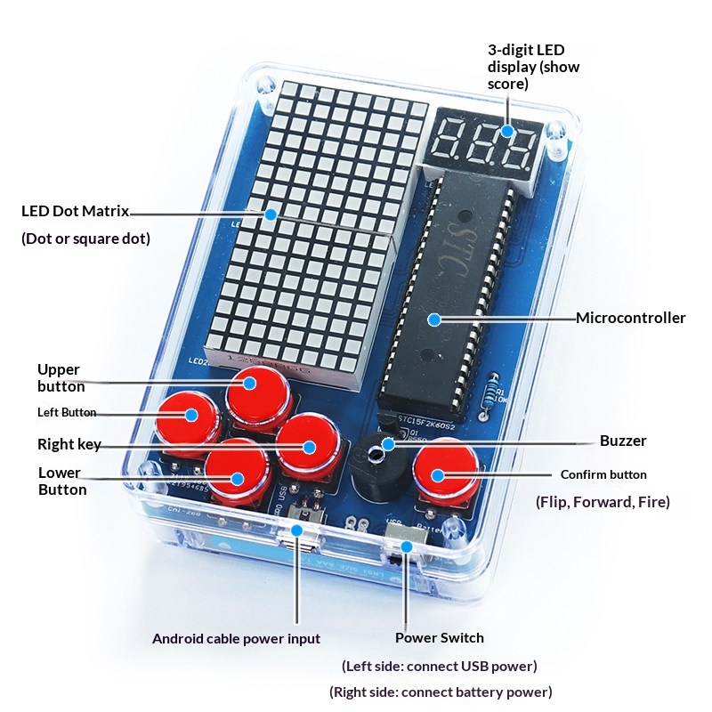 Pixel Game Machine-Produktions – Diy Electronics For Kids Bewertung und Preis