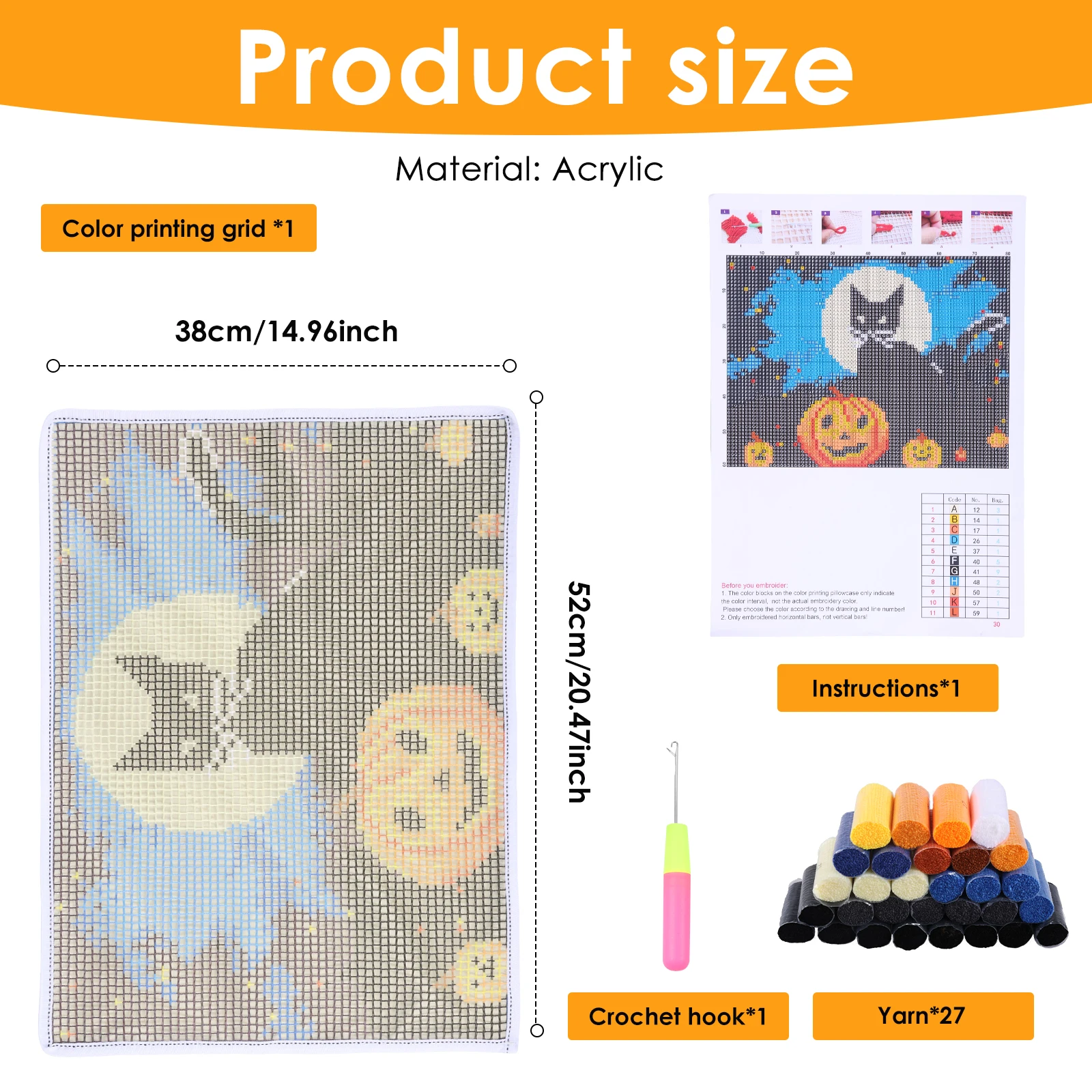 Latch-Hook-Sets DIY Tiermuster – Diy Electronics Gadget Bewertung und Preis