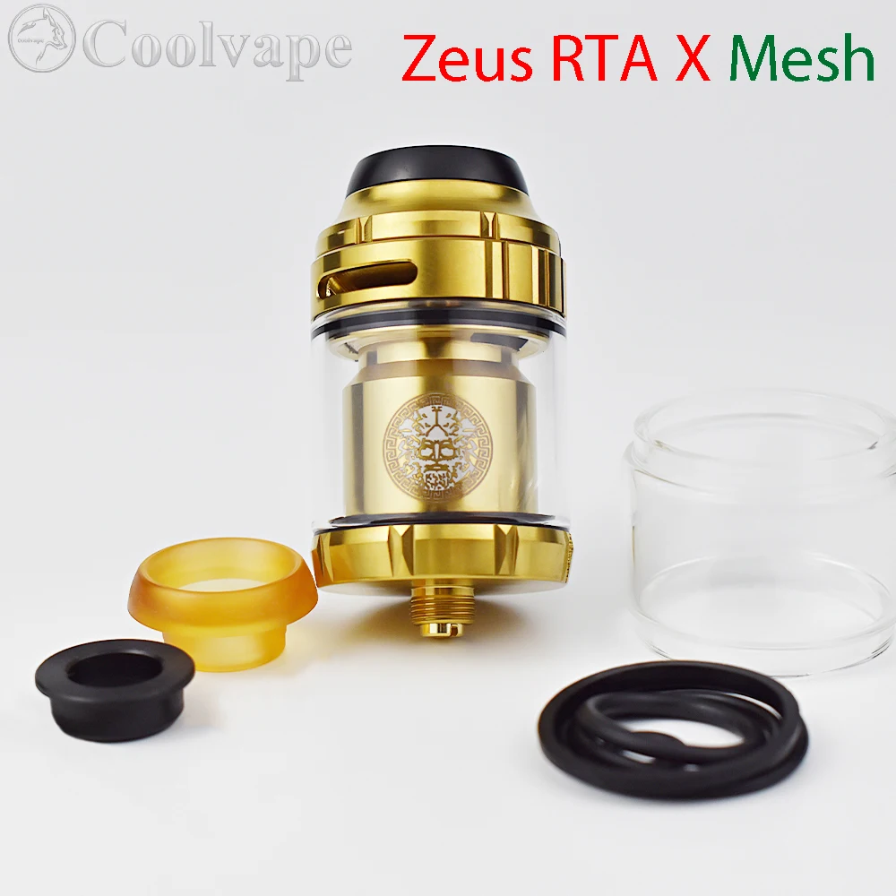 Zeus RTA Atomizer 25mm mit Mes – Diy Vape Electronics Bewertung und Preis