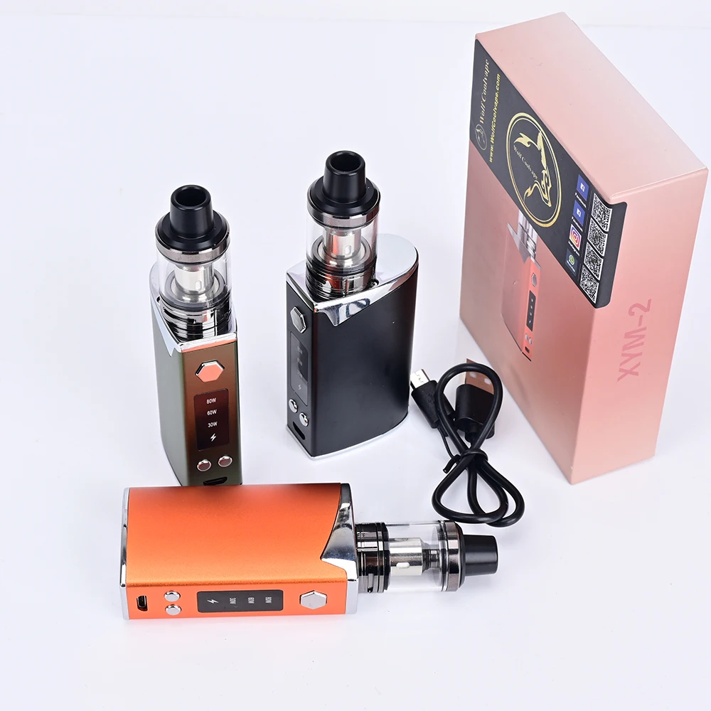 Wolfcoolvape 80W E-Zigaretten  – Diy Vape Electronics Bewertung und Preis