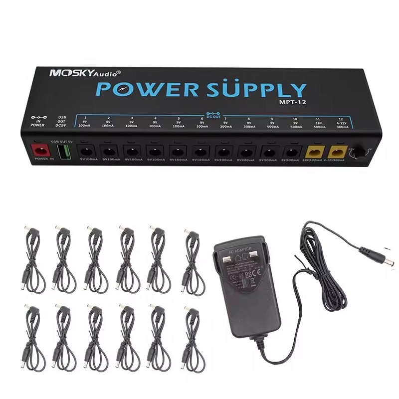 MOSKY MPT-12 Gitarreneffektped – Diy Guitar Electronics Bewertung und Preis