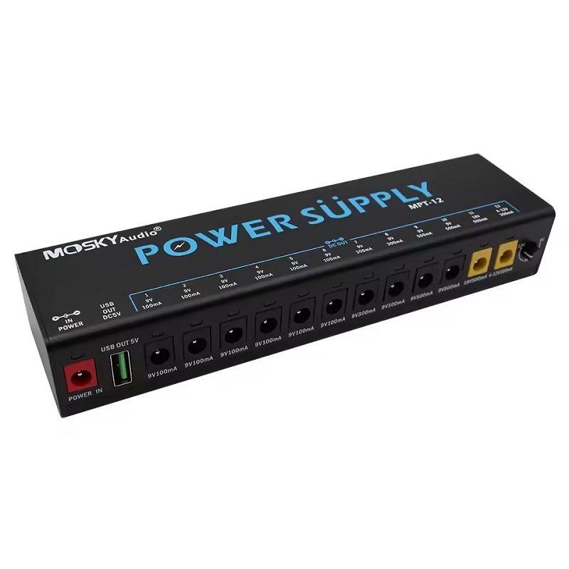 MOSKY MPT-12 Gitarreneffektped – Diy Guitar Electronics Bewertung und Preis