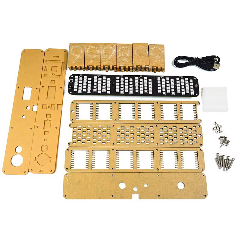 Glow-Tube-Uhr-Bausatz DIY Elek – Diy Electronics Table Bewertung und Preis