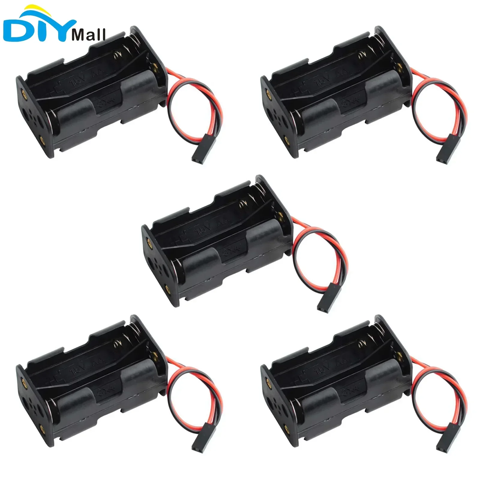 5 Stück AA-Batteriehalter mit  – Diy Electronics Holder Bewertung und Preis